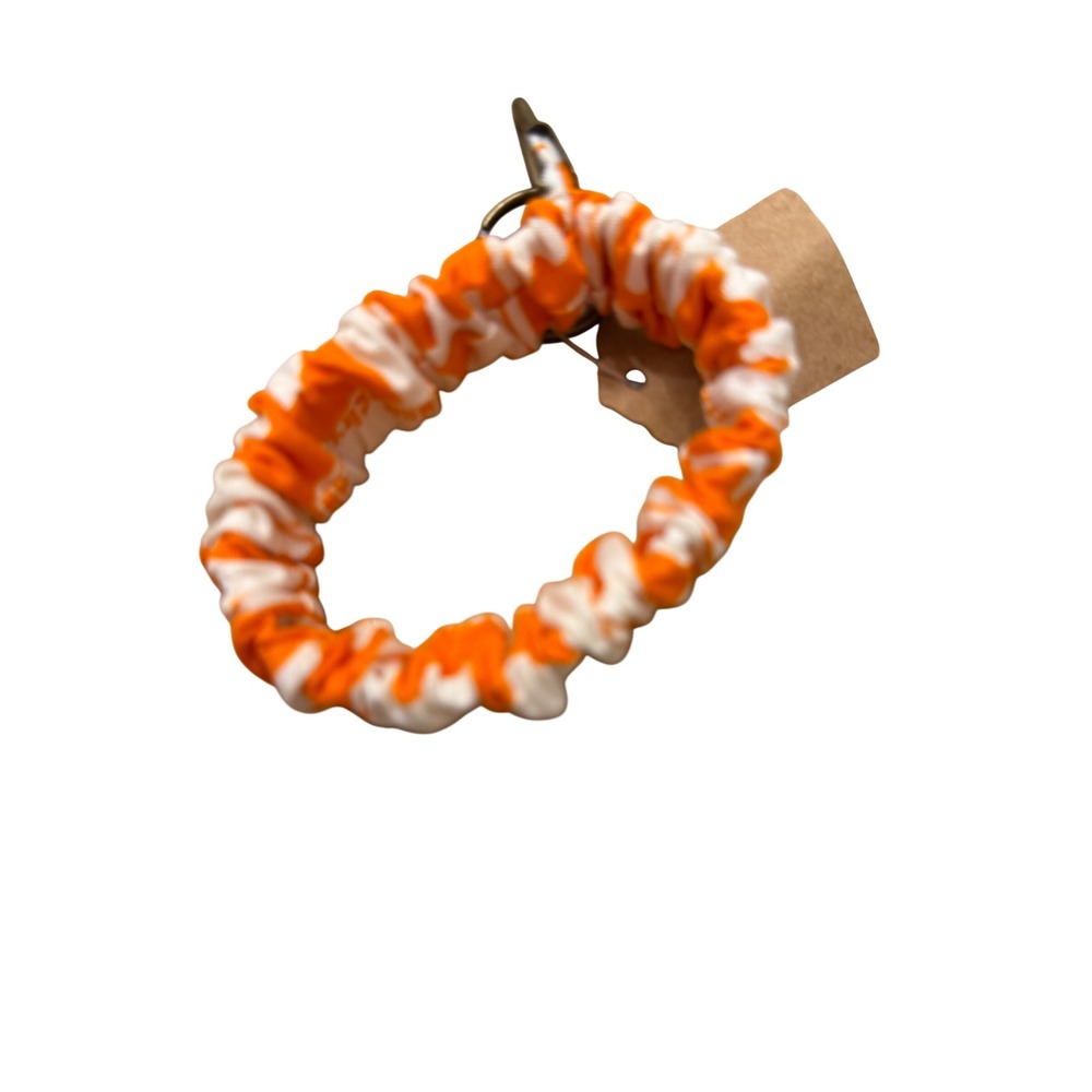 University Of Tennessee  Fabric Scrunchie Keychain Wristlet